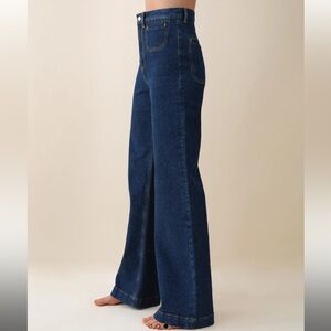 Classic Blue Flare Jeans